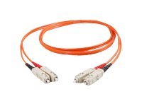 Quiktron Value Series Patch cable SC multi-mode (M) to SC multi-mode (M) 3 m fiber optic 