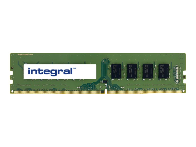 INTEGRAL 8GB PC RAM MODULE DDR4 2666MHZ PC4-21300 UNBUFFERED NON-ECC 1.2V 1GX8 CL19