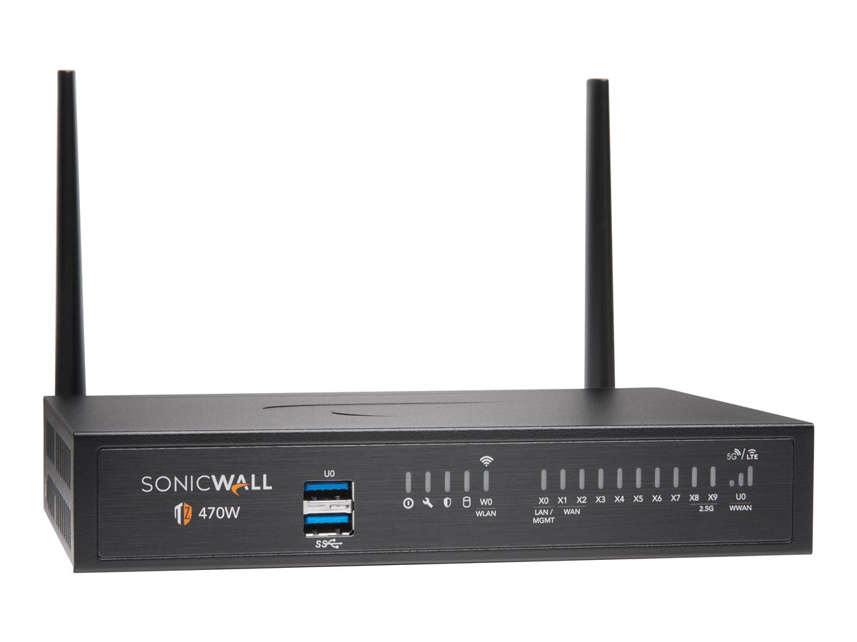 SonicWall TZ470W - Advanced Edition - bezpečnostní zařízení - Wi-Fi 5 – foto 3