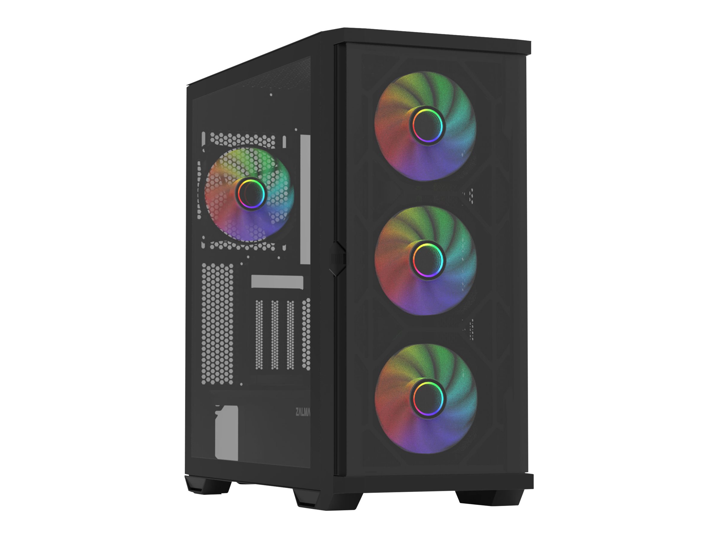 Zalman Z10 DUO mid tower Product shot Left-angle 79902