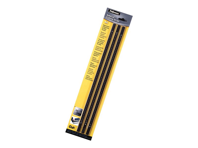 FELLOWES kit de 3 bandes de coupe a4