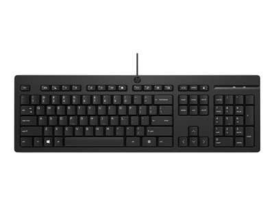 HP INC. 266C9AA#ABD, Tastaturen Tastaturen HP 125 WD KBD  (BILD3)