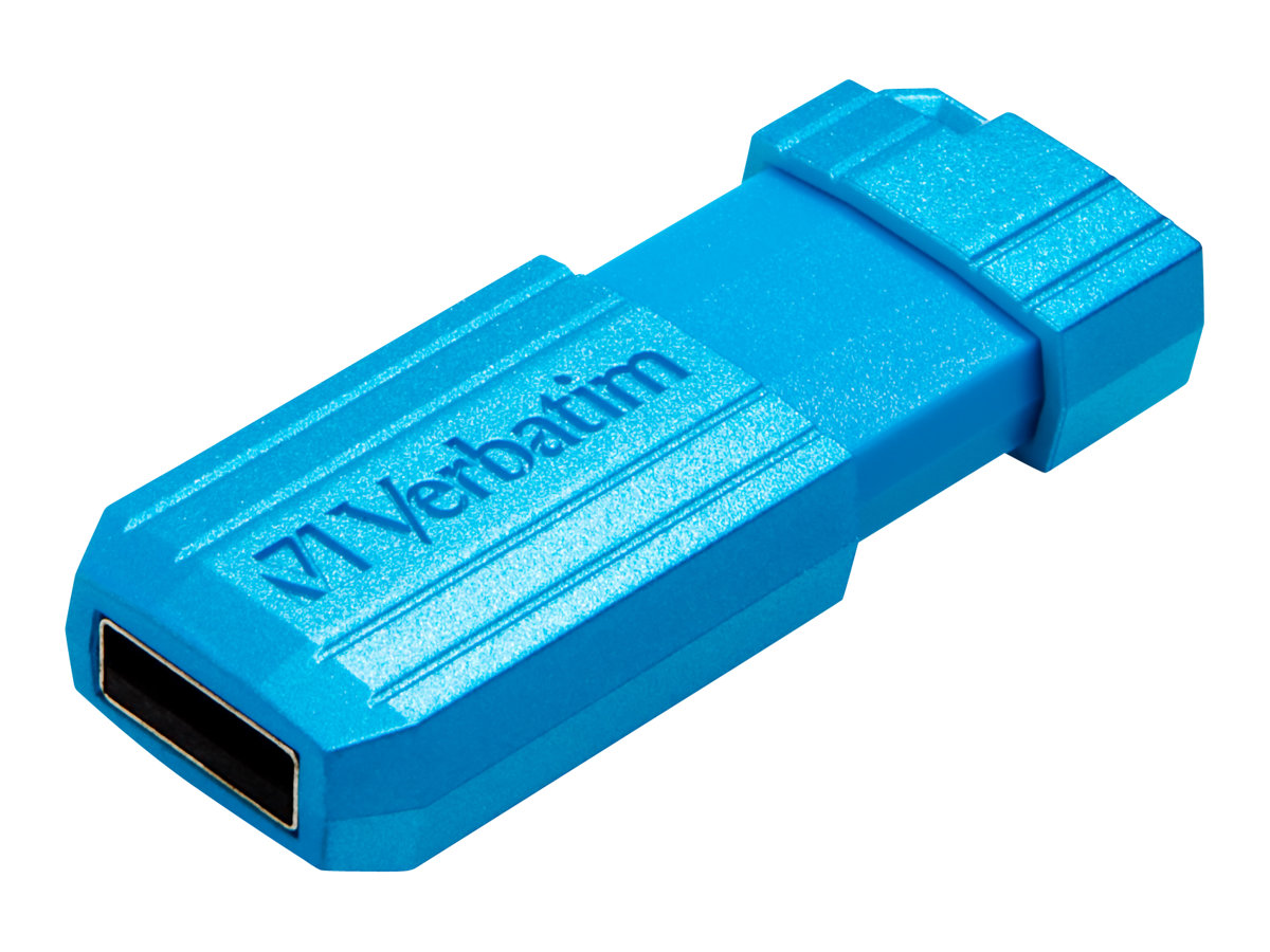 Verbatim PinStripe USB Drive USB flash drive 32 Product shot Left-angle 79750