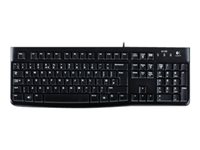 Logitech K120 for Business Tastatur Kabling Ukranisk