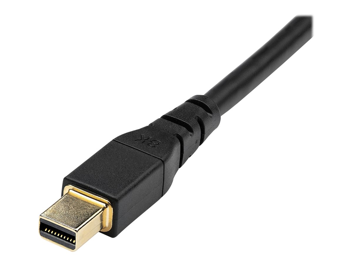 StarTech.com 3ft (1m) VESA Certified Mini DisplayPort to DisplayPort 1.4 Cable, 8K 60Hz HBR3 HDR, Super UHD mDP to DP 1.4 Cord, Slim (34 AWG) Ultra HD 4K 120Hz, Monitor/Video Cable - mDP to DP Cable (DP14MDPMM1MB) - kabel DisplayPort - Mini DisplayPort do DisplayPort - 1 m – foto 4