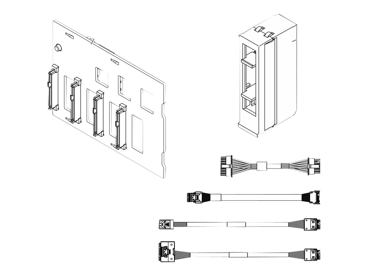 Lenovo - Server SAS/SATA/NVMe backplane