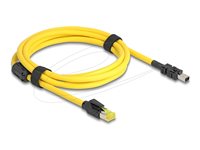 DeLOCK CAT 6 Afskærmet 2m Netværkskabel Yellow