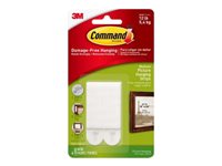 Command Medium Picture Hanging Strips Mounting adhesive white foam (pack of 