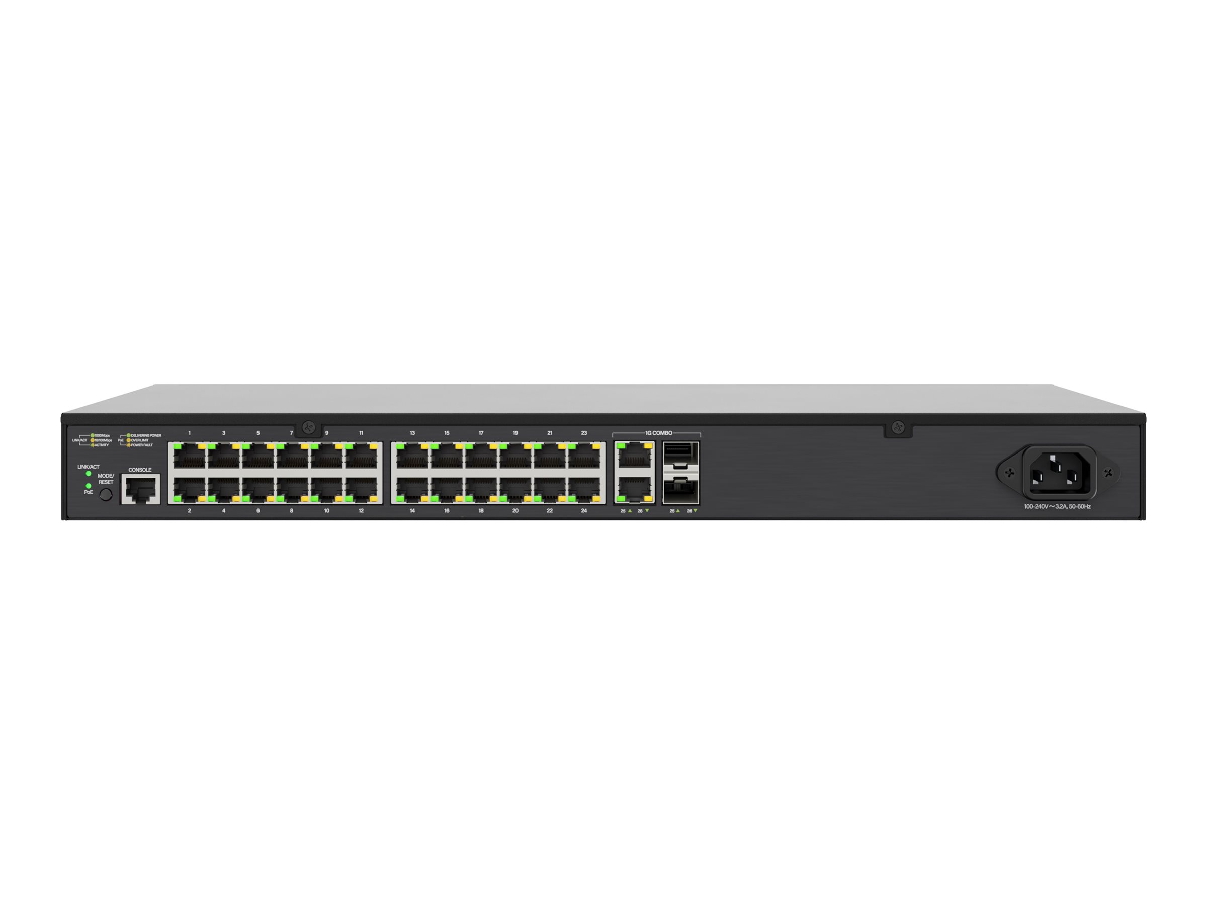 AV 26-PORT (24 POE+)1G MANAGED SWITCH NA