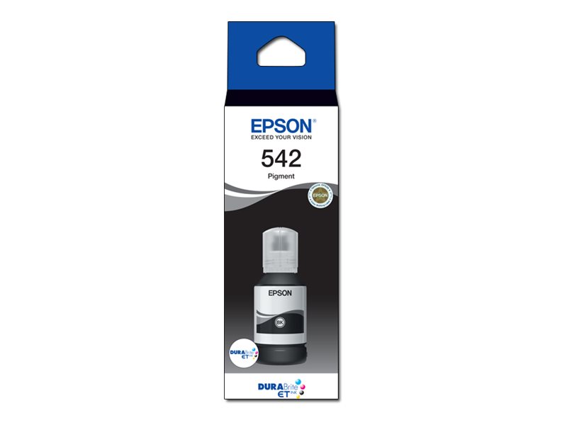Epson 542 Ultra High Capacity black original ink Package view Front 80460