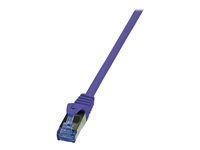 LogiLink PrimeLine CAT 6a SFTP, PiMF 1.5m Patchkabel Violet