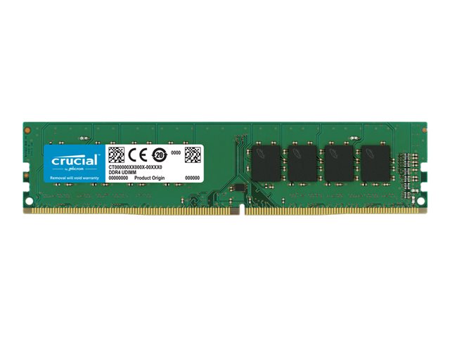 Image of Crucial - DDR4 - module - 16 GB - DIMM 288-pin - 3200 MHz / PC4-25600 - unbuffered