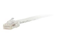 C2G 7ft Cat6 Ethernet Cable - Non-Booted Unshielded (UTP) - White