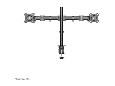 NEOMOUNTS Flat Desk Mount 2 screens Blk