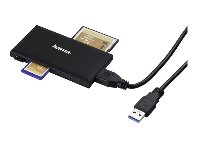 Image of Hama Multi-Card Reader - card reader - USB 3.0