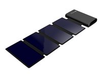 Sandberg Solar 4-Panel Powerbank 25000 solströmsbank - Li-pol - 2 x USB, 24 pin USB-C - 18 Watt