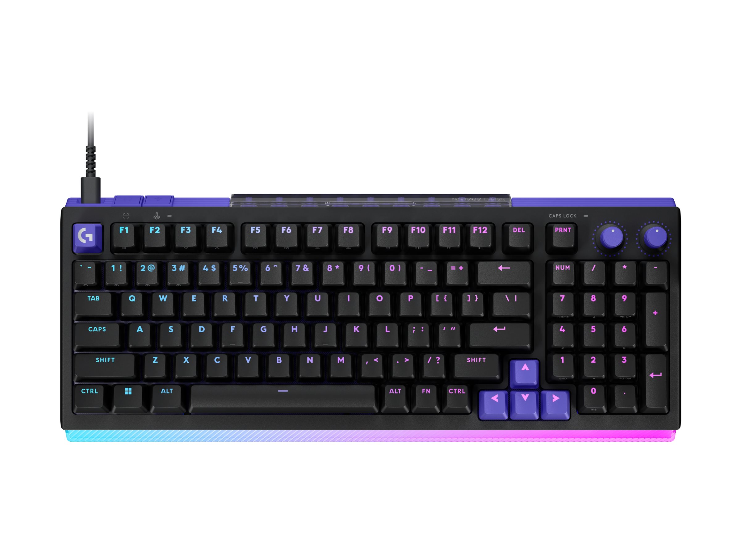 Logitech G G512 X 98, keyboard, QWERTY, US English, black Input Device