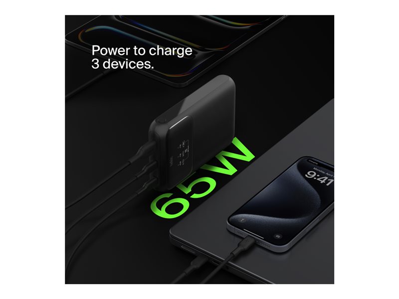 Belkin Batterie de secours pour laptop 65W 20K USB-C