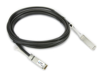 Axiom - Câble d'attache direct 40GBase-CR4 - QSFP+ pour SFP+ - 3 m 