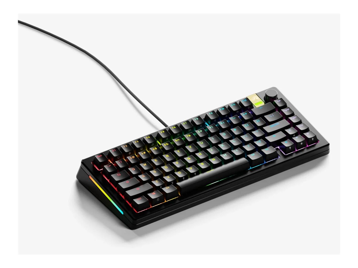 Glorious GMMK3 PRO HE keyboard prebuilt 75% QWERTY English black Input Product shot Front 79800