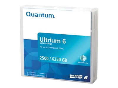 Quantum - LTO Ultrium 6 x 1 - 2.5 TB - storage media
