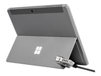 Kensington Combination Lock - Câble de sécurité - 1.8 m - pour Microsoft Surface Go, Pro (Mi-2017), Pro 4, Pro 6, Pro 7