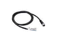 M12 A-4PIN FEMALE TO BARE WIRE POWER CABLE 1M
