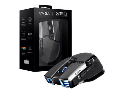 EVGA X20 - Mouse - ergonomic