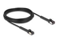 DeLOCK CAT 6a U/FTP 5m Patchkabel Sort