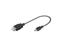 MicroConnect USB 2.0 USB-kabel 20cm