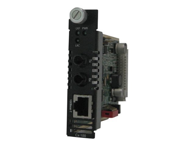 Perle C-100-M2ST2 - fiber media converter - 100Mb LAN