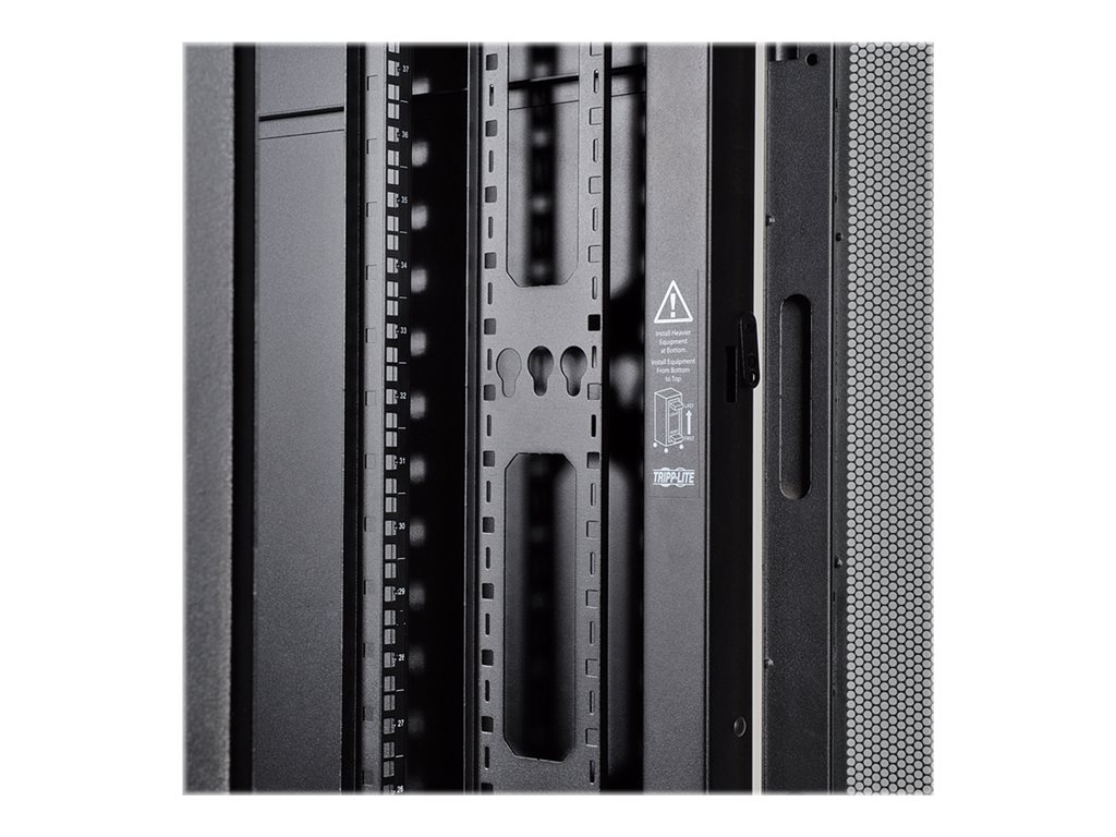 Eaton Tripp Lite Series 42U Rack Enclosure Server Cabinet w/ Doors & Sides