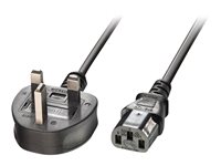 Lindy - power cable - power IEC 60320 C13 to BS 1363 - 70 cm