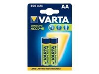 Varta Power Accu AA type Batterier til generelt brug (genopladelige) 800mAh
