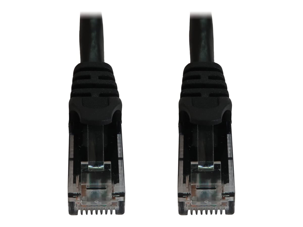 Eaton Tripp Lite Series Cat6a 10G Snagless Molded UTP Ethernet Cable (RJ45 M/M), PoE, Black, 6 ft. (1.8 m)