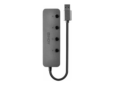 LINDY 4 Port USB 3.0 Hub mit Ein/Aussch, LINDY 43309 43309 (BILD6)