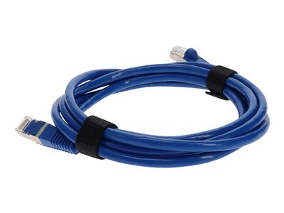 AddOn - Cordon de raccordement - RJ-45 (M) pour RJ-45 (M) - 1.83 m - STP - CAT 7 - sans crochet - bleu