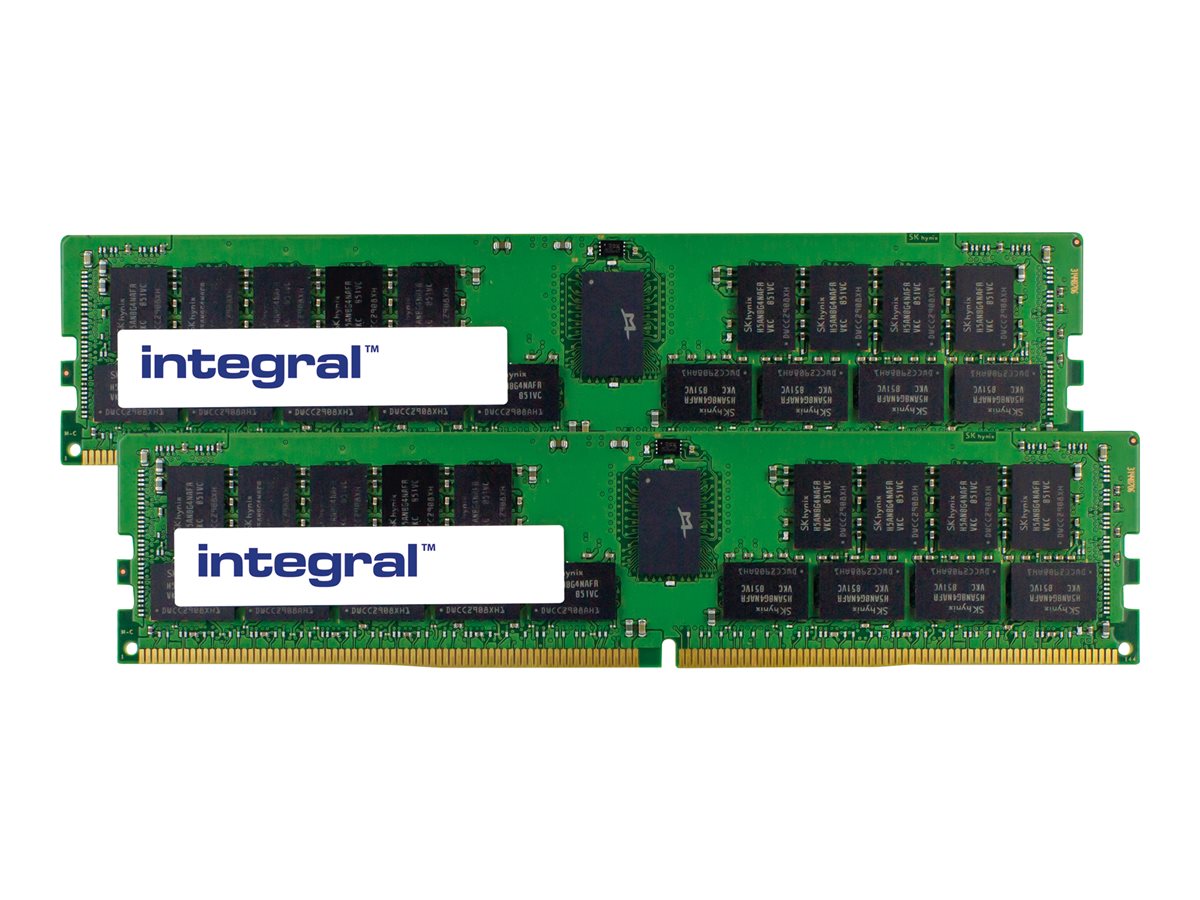 INTEGRAL 32GB SERVER RAM MODULE DDR4 2666MHZ PC4-21300 LOAD REDUCED ECC RANK4 1.2V 2Gx4 CL19