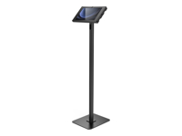 Compulocks - Stand kit - exposed front/back camera and sensors - for tablet - lockable - high-grade aluminum - black - floor-standing, free-standing - for Samsung Galaxy Tab S9, Tab S9 FE