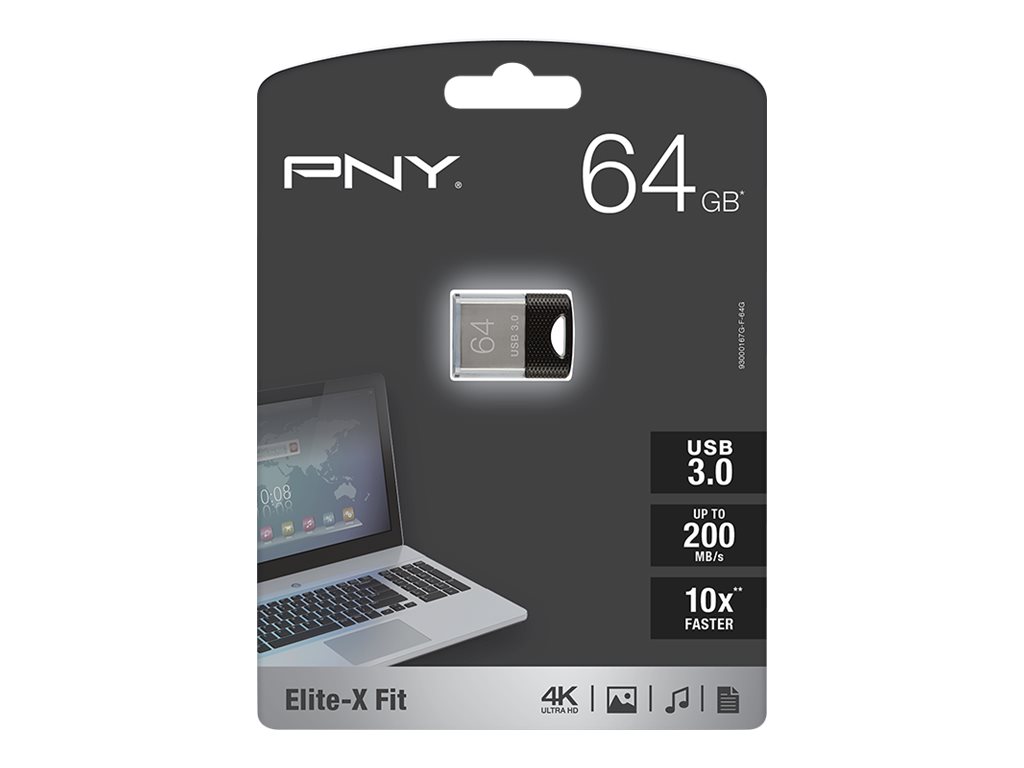 Elite-X Fit USB Flash Drive-PNY
