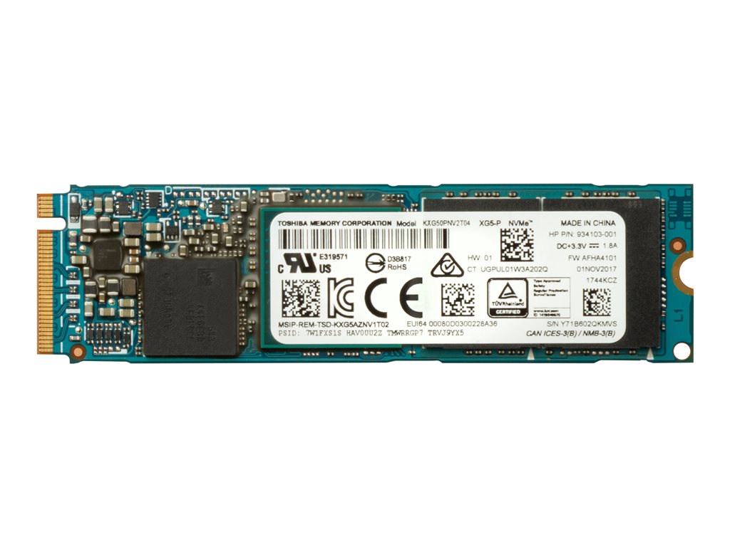 HP Z Turbo Drive QuadPro 2x1TB PCIe TLC SSD