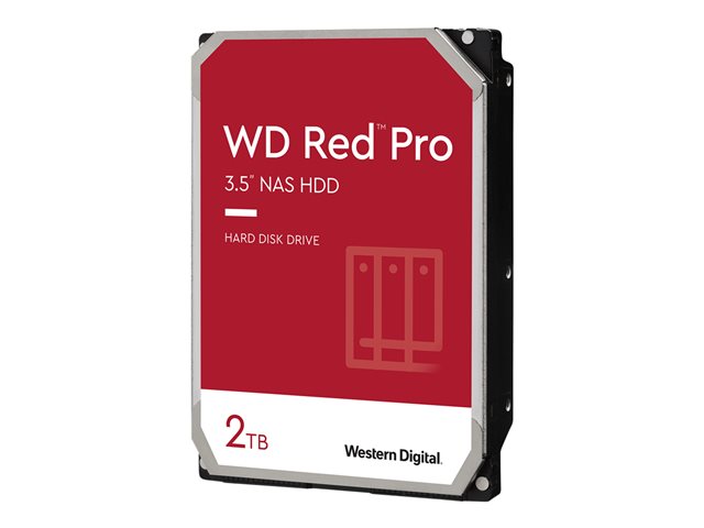 Image of WD Red Pro WD2002FFSX - hard drive - 2 TB - SATA 6Gb/s