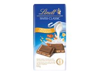 Lindt Swiss Classic Milk Chocolate Bar - Crunchy - 100g