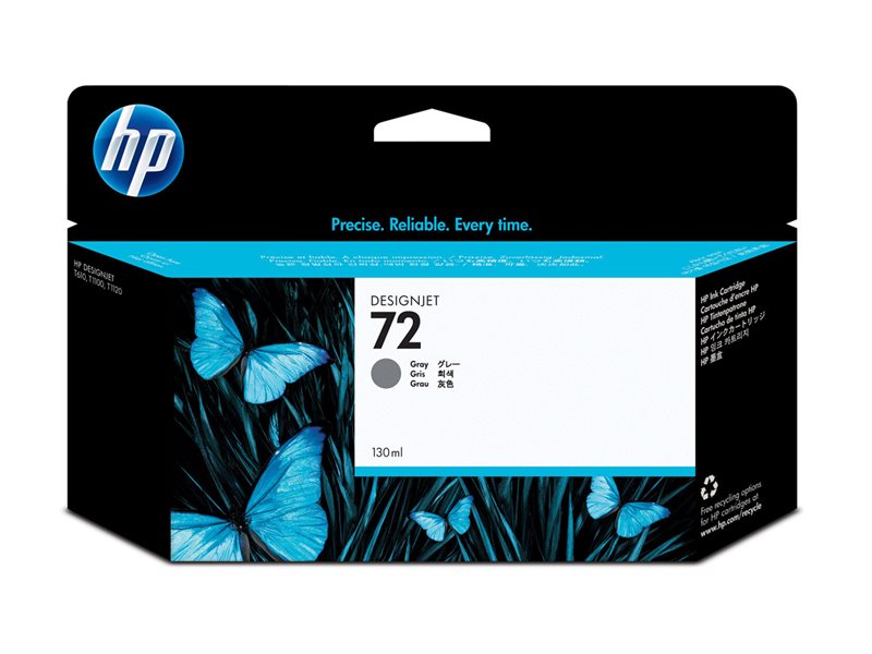 HP NO72 CARTOUCHE ENCRE GRISE V
