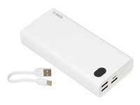 iBOX PB20 Powerbank 20000mAh Hvid