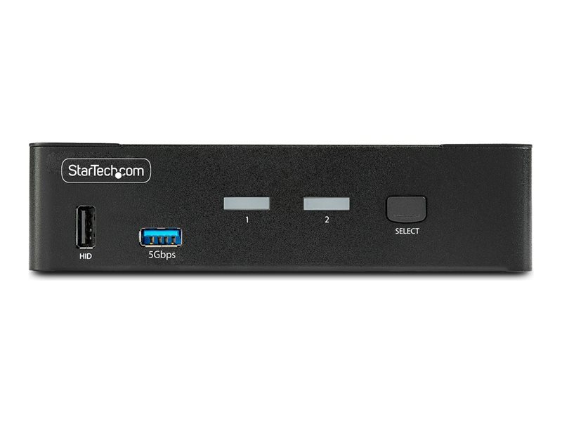 StarTech.com Switch KVM DisplayPort 2 Ports - 8K 60Hz