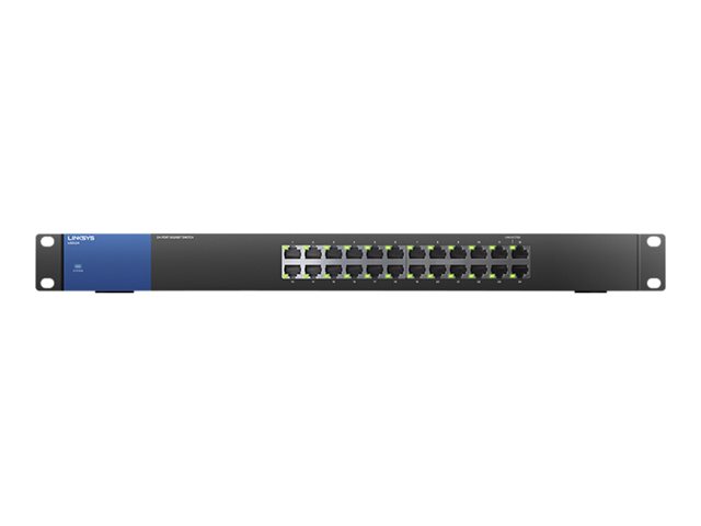 Image of Linksys Business LGS124 - switch - 24 ports - unmanaged - rack-mountable