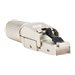 Eaton Tripp Lite Series Cat8 STP Class 1 Field-Termination Plug, 568A/568B, TAA