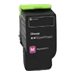 LEXMARK 78C0U30 Cartouche Magenta de 7K