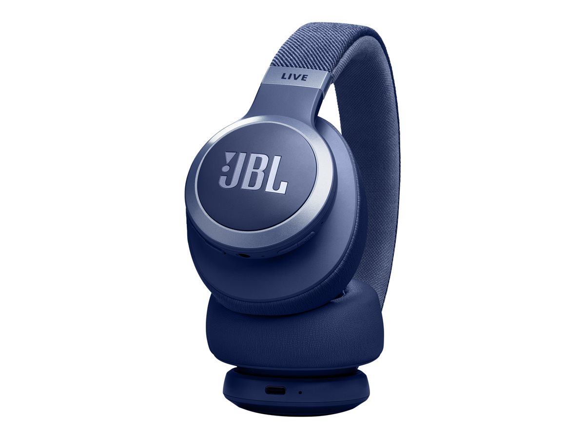 JBL LIVE 770NC Wireless Headphones - Blue - JBLLIVE770NCBLUAM